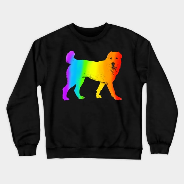 Central Asian Shepherd Dog Crewneck Sweatshirt by childofthecorn